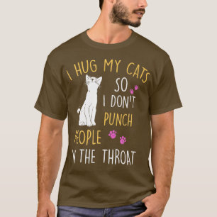 Grappig kat dat ik mijn kat heb gesleept zodat ik t-shirt