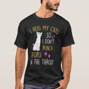 Grappig kat dat ik mijn kat verstop zodat ik geen t-shirt