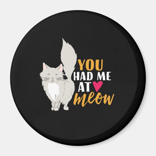 Grappig kat en katten van wie je me had. magneet (Voorkant)