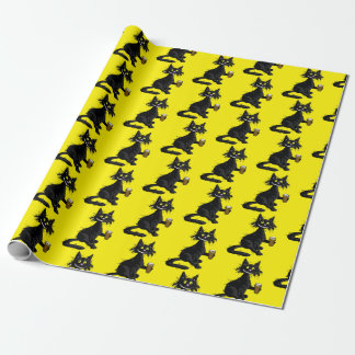 Grappig kat inpakpapier