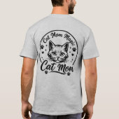 Grappig Kat Moeder Shirt – Kat Moeder Magie (Achterkant)