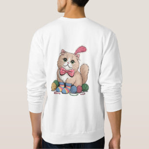 Grappig kat ontwerp T-shirt Cadeau voor kattenli