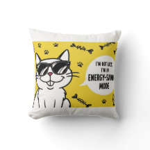 Grappig Kat Poster, Cartoon Kat met zonnebril