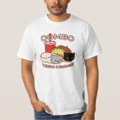 Grappig Kat T-shirt - PURRITO & TACO CAT Combo (Voorkant)