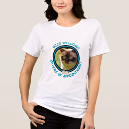 Grappig kattencitaat voor haar Tri-Blend shirt