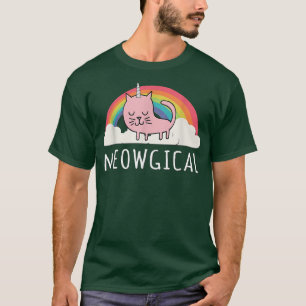 Grappig kattenkat is meowgisch t-shirt