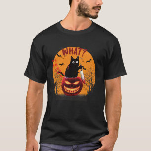 Grappig Kattenkostuum Wat Grappig Zwarte Kat Moord T-shirt