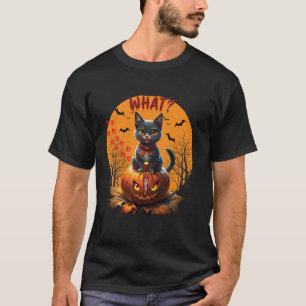 Grappig Kattenkostuum Wat Grappig Zwarte Kat Moord T-shirt