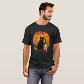 Grappig Kattenkostuum Wat Grappig Zwarte Kat Moord T-shirt (Voorkant volledig)