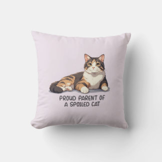 Grappig kattenkussen - Trotse ouder van een verwen Kussen