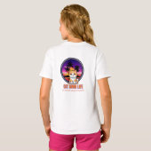 Grappig kattenleven t-shirt (Achterkant volledig)
