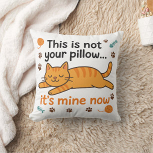 Grappig Kattenliefhebber Kussen