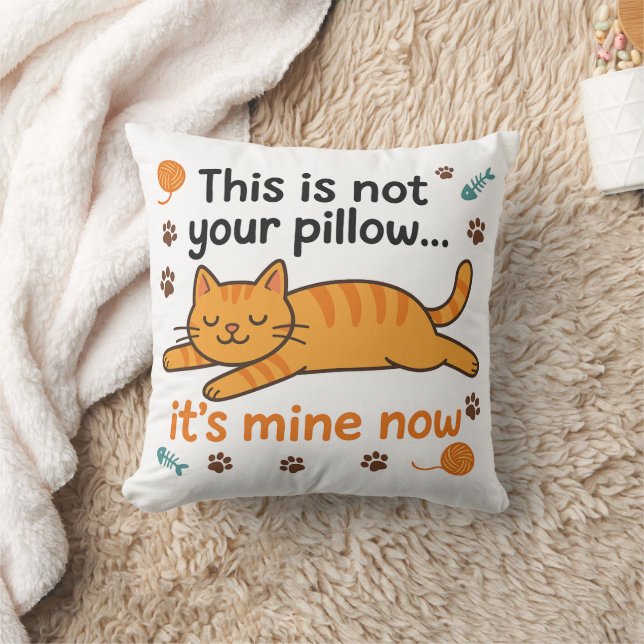 Grappig Kattenliefhebber Kussen (Deken)