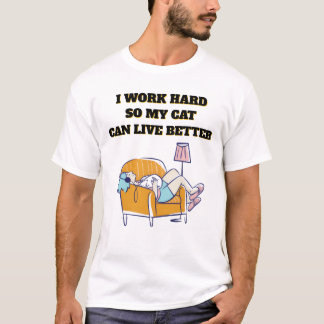 Grappig kattenliefhebber T-shirt | Lui kat dut mod