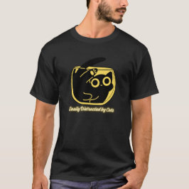 Grappig kattenliefhebbers T-shirt – gemakkelijk af