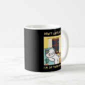 Grappig kattenontwerp voor kinderen- Trendy design Koffiemok (Voorkant rechts)