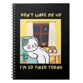 Grappig kattenontwerp voor kinderen - trendy ontwe notitieboek