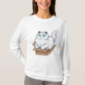 grappig katteshirt t-shirt (Voorkant)