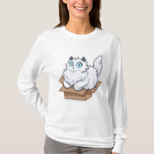 grappig katteshirt t-shirt