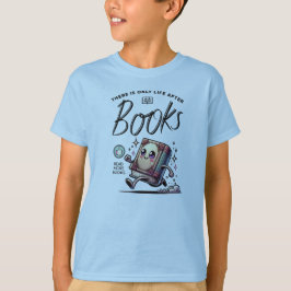 Grappig Kawaii Boek met quote Lees meer boeken T-shirt