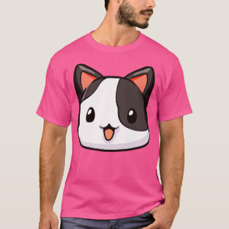 Grappig Kawaii kat Schattige Kitten Manga T-shirt