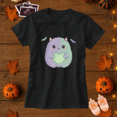 Grappig Kawaii Monster Zwangerschap Schattige Hall T-shirt