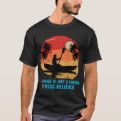 grappig Kayak cadeau, vader moeder liefhebber T-shirt (Voorkant)