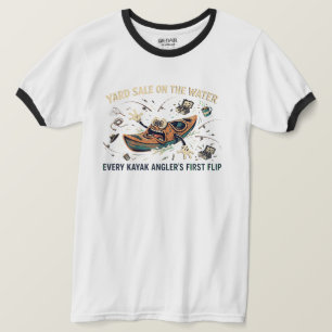 Grappig Kayak Vissen Tuin Verkoop T-Shirt