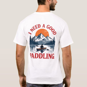 Grappig Kayaking T-Shirt - Ik Heb Een Goede Paddl