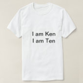 Grappig KenTshirt T-shirt (Design voorkant)