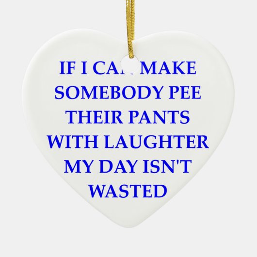 grappig keramisch ornament (Voorkant)