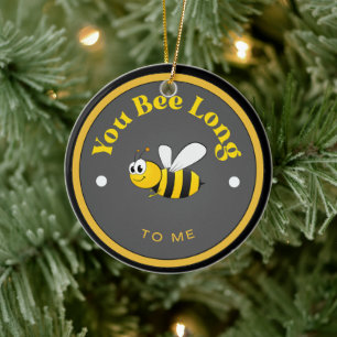 GRAPPIG Keramisch Ornament - You Bee Long to Me -