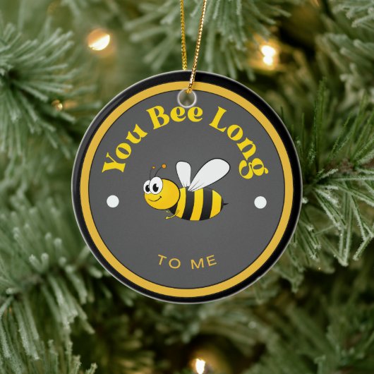 GRAPPIG Keramisch Ornament - You Bee Long to Me -  (Boom)
