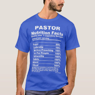 Grappig kerkpastor Clergy-waardering voor mannen e T-shirt