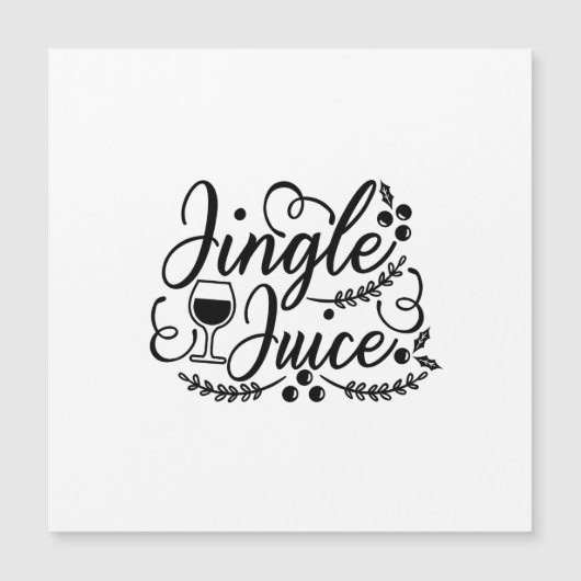 Grappig Kerst Bier Drinken Jingle Juice (Voorkant)