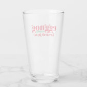 Grappig Kerst Eggnog Seizoen Vakantie Glas