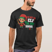 Grappig Kerst Elf Kerstcadeau Sweet T-shirt (Voorkant)