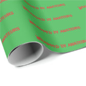 Grappig Kerst Gezegde inpakpapier (Rol Hoek)