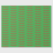 Grappig Kerst Gezegde inpakpapier (Vlak)