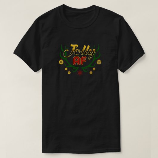 Grappig Kerst Gezichtsmasker 4 T-shirt (Design voorkant)