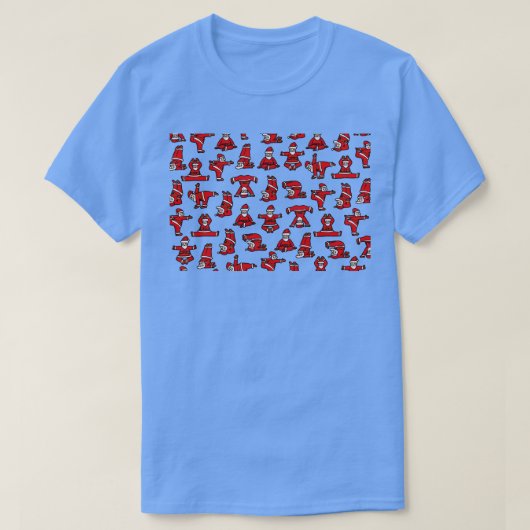 Grappig Kerst Gezichtsmasker 5 T-shirt (Design voorkant)