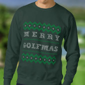 Grappig kerst Golf Merry Golfmas Sweatshirt