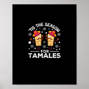 Grappig Kerst Mexicaans Eten Het Is De Tijd Van He Poster