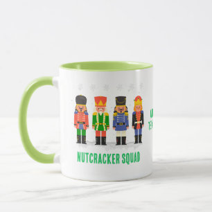 Grappig Kerst Notenkraker Squad Matching Green Mok