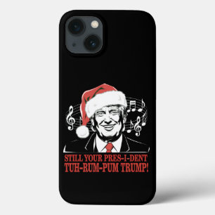 Grappig Kerst President Trump Pyjama's Ugly Xmas Case-Mate iPhone Case