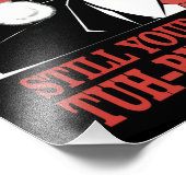 Grappig Kerst President Trump Pyjama's Ugly Xmas Foto Afdruk (Hoek)