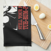 Grappig Kerst President Trump Pyjama's Ugly Xmas Theedoek (Quarter Fold)