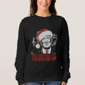 Grappig Kerst President Trump Pyjama's Ugly Xmas Trui (Voorkant)