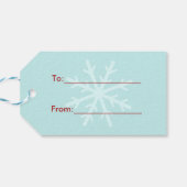 Grappig Kerst Retro Rum Volwassen Vakantie Feest Cadeaulabel (Achterkant Horizontaal)