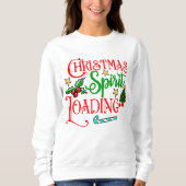 Grappig kerst shirt met laadontwerp (Voorkant)